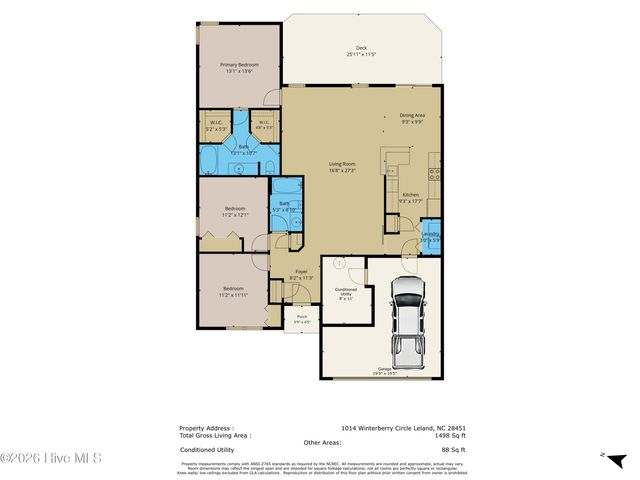 1014 Winterberry Circle, Leland, NC 28451