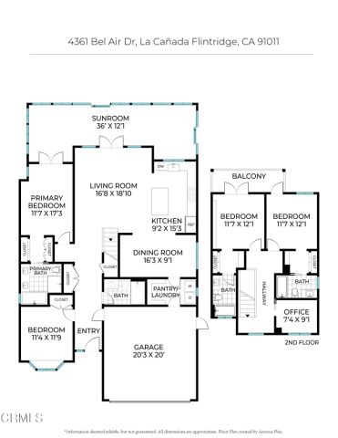 4361 Bel Air Drive, La Canada Flintridge, CA 91011