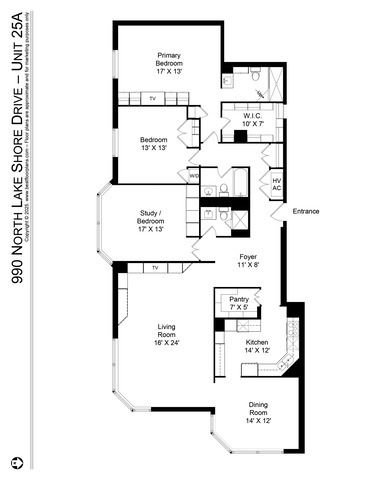 990 N Lake Shore Drive 9A, Chicago, IL 60611