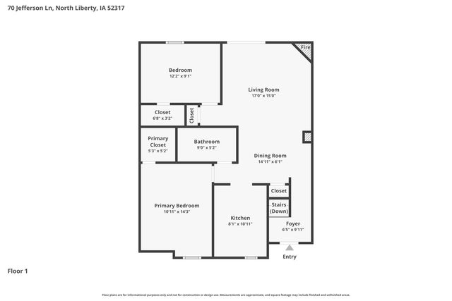 70 Jefferson Lane, North Liberty, IA 52317