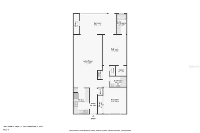 1847 SHORE DRIVE S 117, South Pasadena, FL 33707