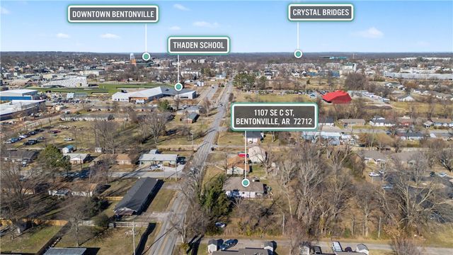 1107 SE C Street, Bentonville, AR 72712