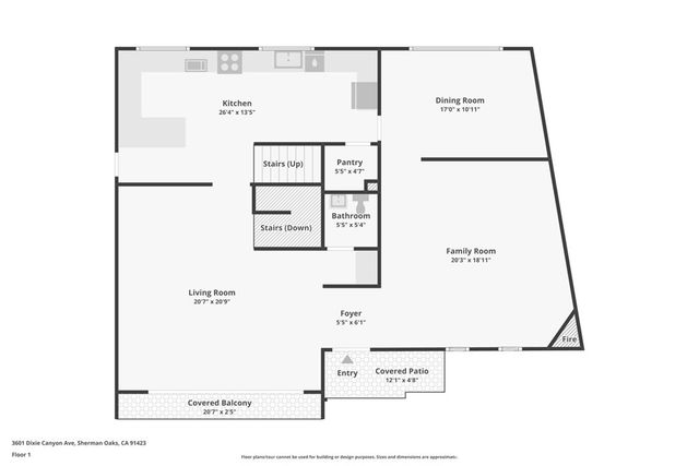 3601 Dixie Canyon Place, Sherman Oaks, CA 91423