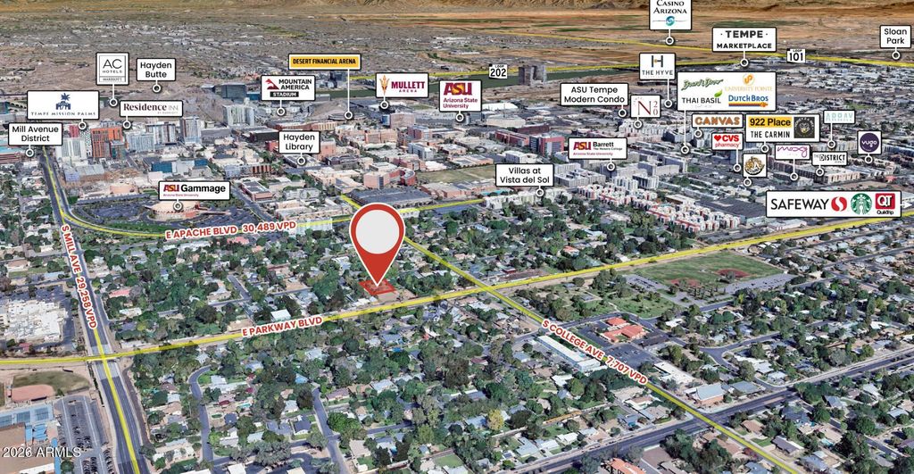 117 E 15TH Street 4A, Tempe, AZ 85281 — exterior