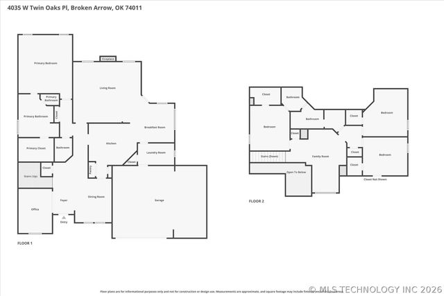 4035 W Twin Oaks Place, Broken Arrow, OK 74011