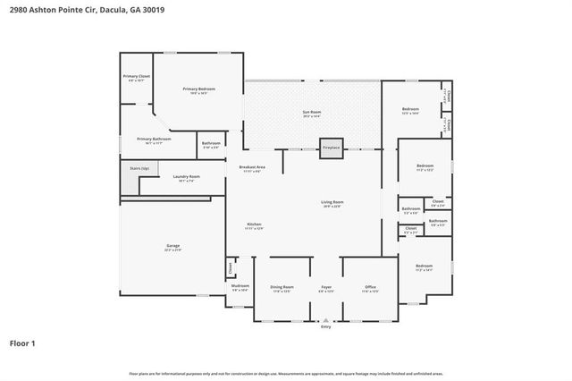 2980 Ashton Pointe Circle, Dacula, GA 30019