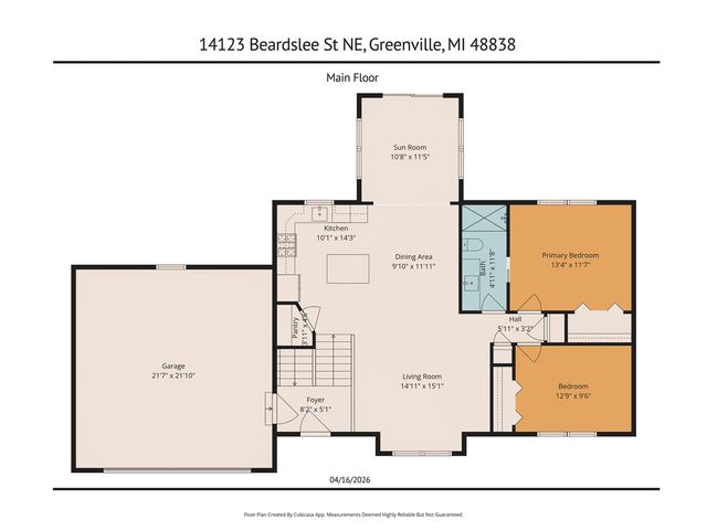 14123 Beardslee Street, Greenville, MI 48838