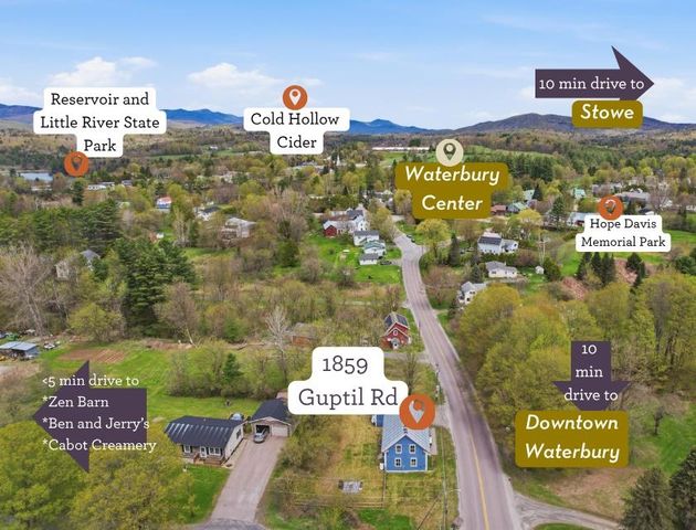 1859 Guptil Road, Waterbury, VT 05677