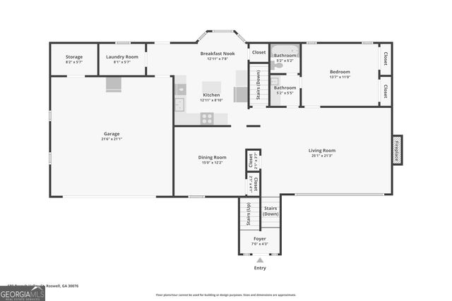 680 Branch Valley Court, Roswell, GA 30076