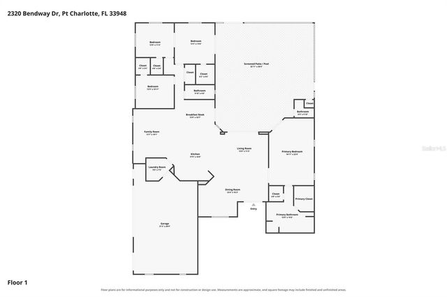 2320 BENDWAY DRIVE, Port Charlotte, FL 33948