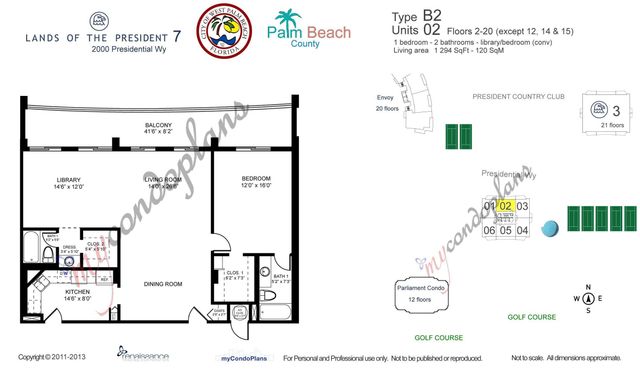 2425 Presidential Way Ph2, West Palm Beach, FL 33401