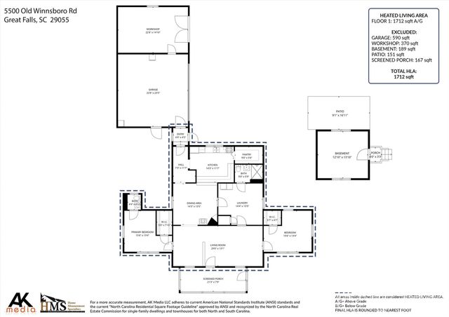 5500 Old Winnsboro Road, Great Falls, SC 29055