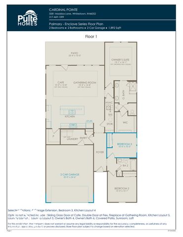 5685 Stetson Drive, Whitestown, IN 46052