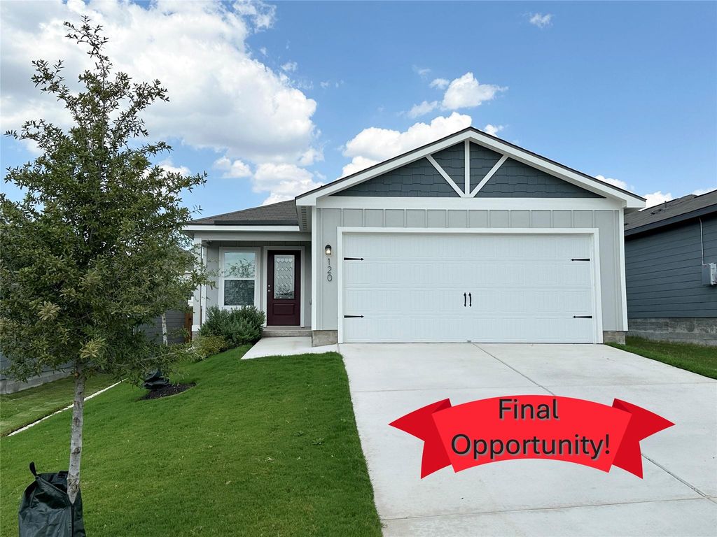 120 Morrison DR, Jarrell, TX 76537