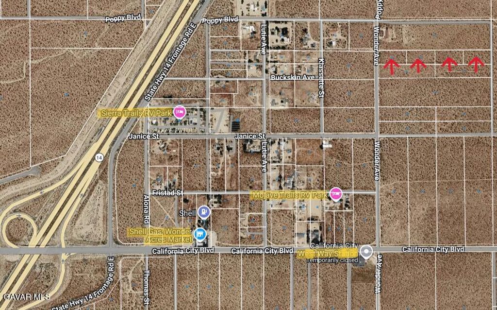 Apn 225-084-32 Wonder Ave, California City, CA 93501