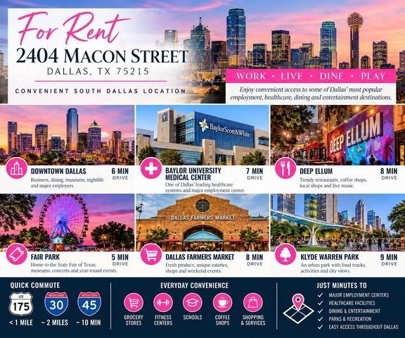 2404 Macon Street, Dallas, TX 75215