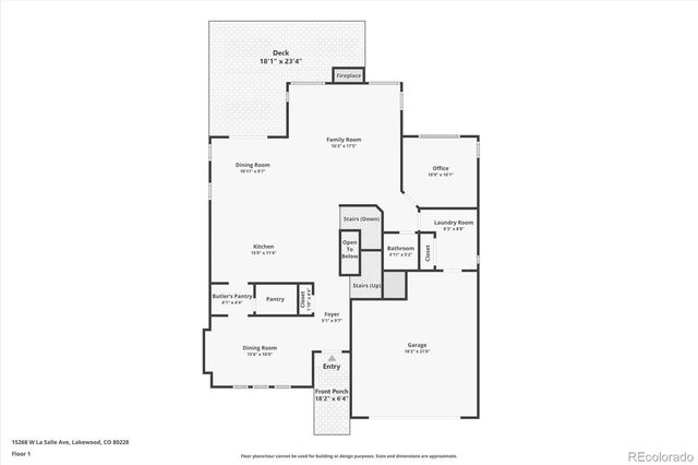 15268 W La Salle Avenue, Lakewood, CO 80228