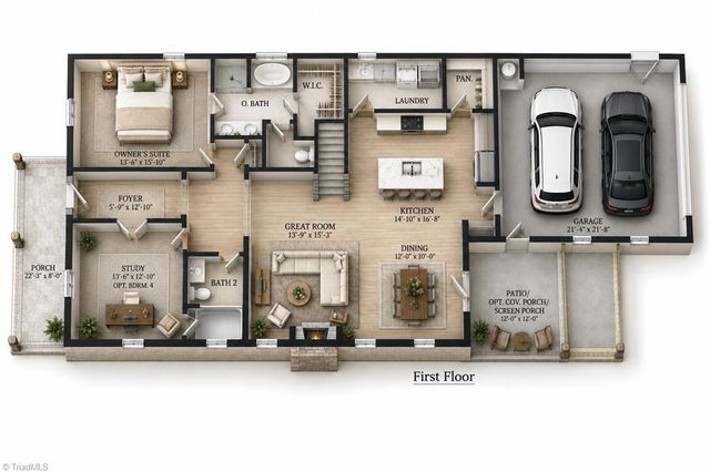 1626 Cross Village Avenue, Kernersville, NC 27284