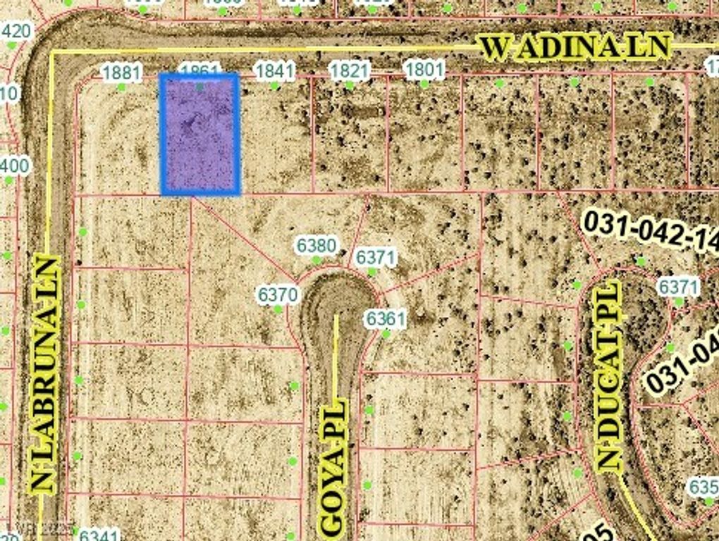 1861 West Adina Lane, Pahrump, NV 89060