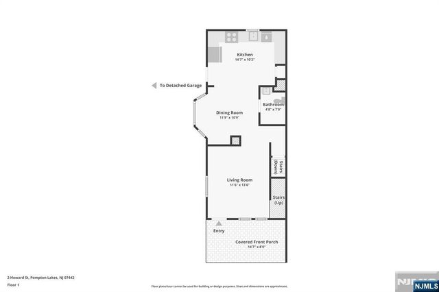 2 Howard Street, Pompton Lakes, NJ 07442