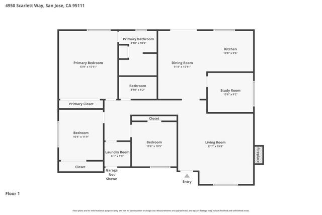 4950 Scarlett Way, San Jose, CA 95111