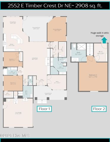 2552 E Timber Crest Drive NE, Leland, NC 28451