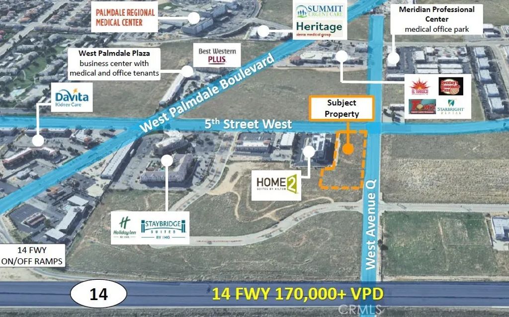0 COR 5TH ST W AVE Q, Palmdale, CA 93551