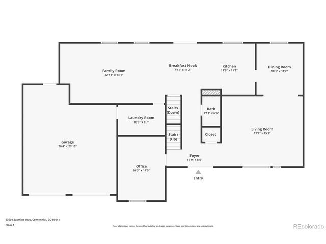 6360 S Jasmine Way, Centennial, CO 80111