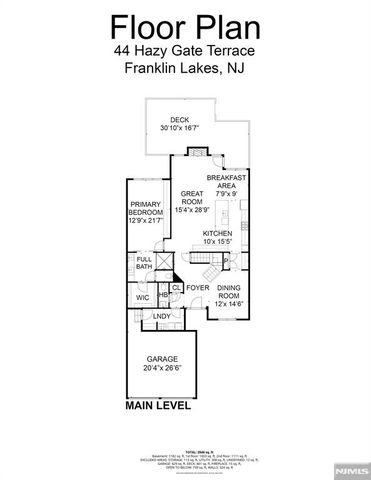 44 Hazy Gate Terrace, Franklin Lakes, NJ 07417