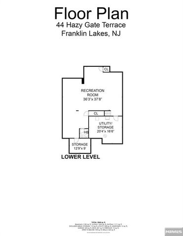 44 Hazy Gate Terrace, Franklin Lakes, NJ 07417
