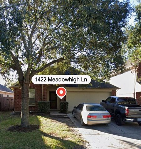 1422 Meadowhigh Lane, Spring, TX 77373