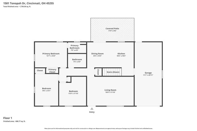 1581 Tonopah Drive, Anderson Twp, OH 45255