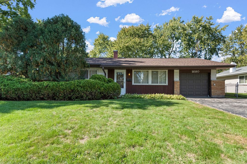 1680 pierce Road, Hoffman Estates, IL 60169 — exterior