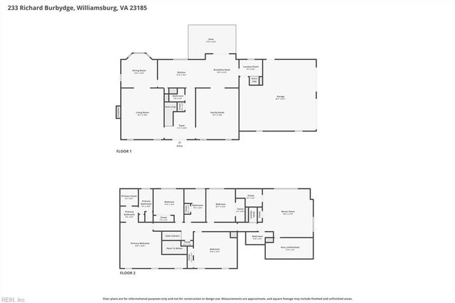 233 Richard Burbydge, Williamsburg, VA 23185