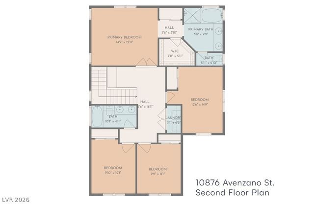 10876 Avenzano Street, Las Vegas, NV 89141