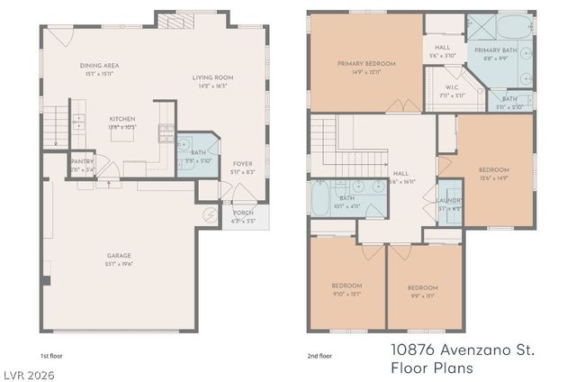 10876 Avenzano Street, Las Vegas, NV 89141