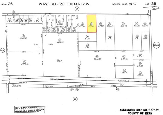 0 Lone Butte, Mojave, CA 93501