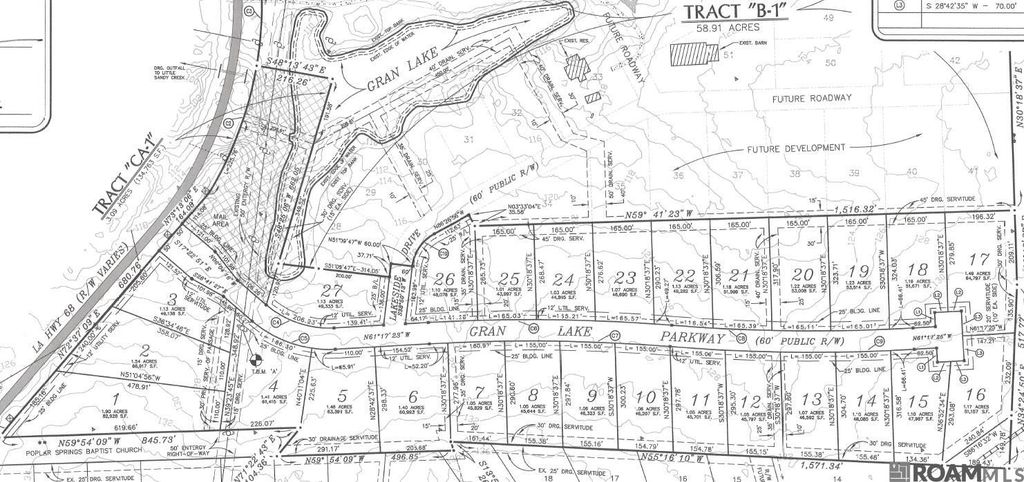 GranLake Lot 5 La Hwy 68, Jackson, LA 70748