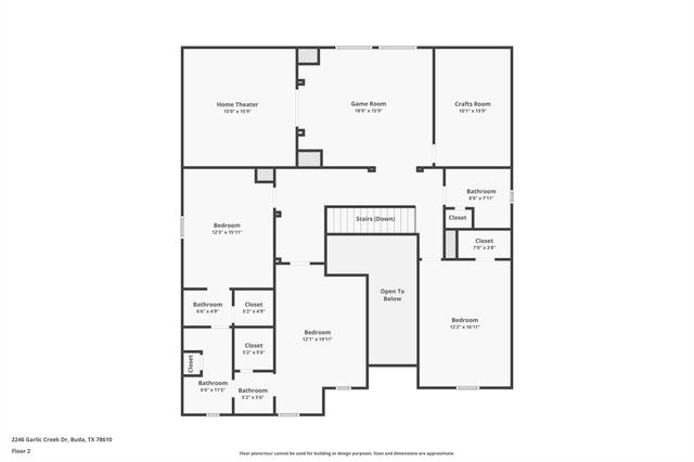 2246 Garlic Creek DR, Buda, TX 78610