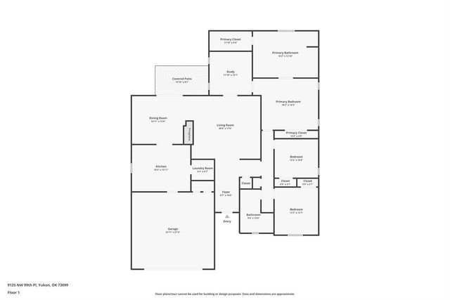 9125 NW 99th Place, Yukon, OK 73099