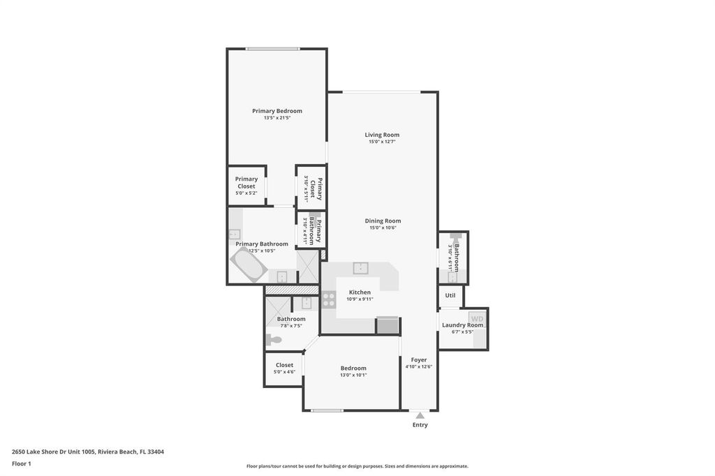 Image 51 of property listing at 2650 Lake Shore Drive 1202, Riviera Beach, FL 33404