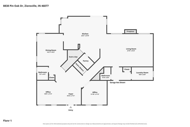 8838 Pin Oak Drive, Zionsville, IN 46077