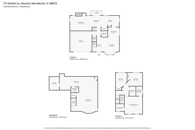 7 E Dahlia Lane, Round Lake Beach, IL 60073