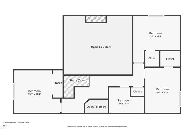 37433 26 Mile Road, Lenox Twp, MI 48048