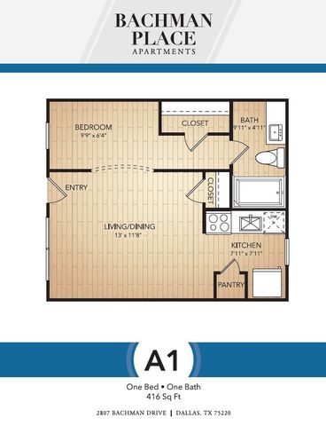 2807 Bachman Drive A1R, Dallas, TX 75220