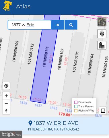 1837 W ERIE AVE, Philadelphia, PA 19140