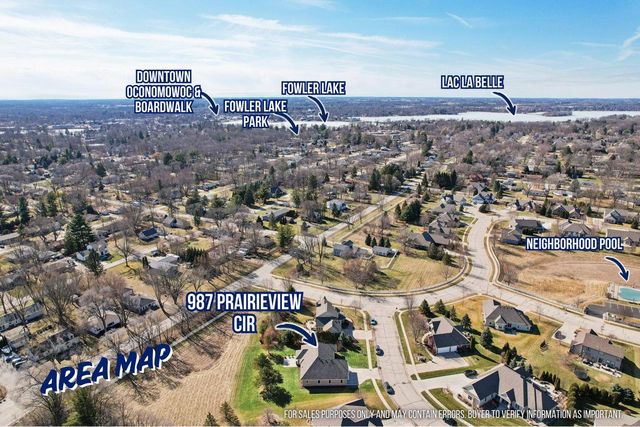 987 Prairieview CIRCLE, Oconomowoc, WI 53066