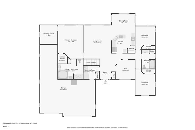 987 Prairieview CIRCLE, Oconomowoc, WI 53066