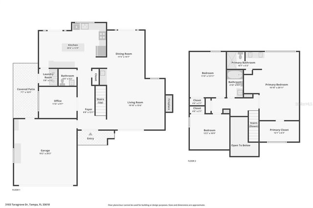 3103 TARAGROVE DRIVE, Tampa, FL 33618