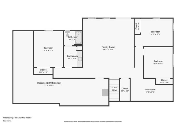N8069 Springer ROAD, Lake Mills, WI 53551